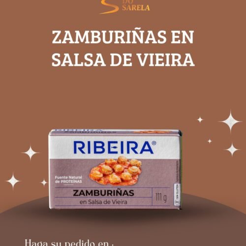ZAMBURIÑAS EN SALSA DE VIEIRAS (RIBEIRA)