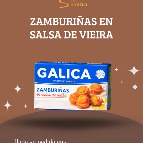 ZAMBURIÑAS EN SALSA DE VIEIRAS (GALICA)